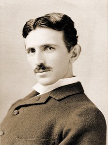 Portret van Nikola Tesla, 1890